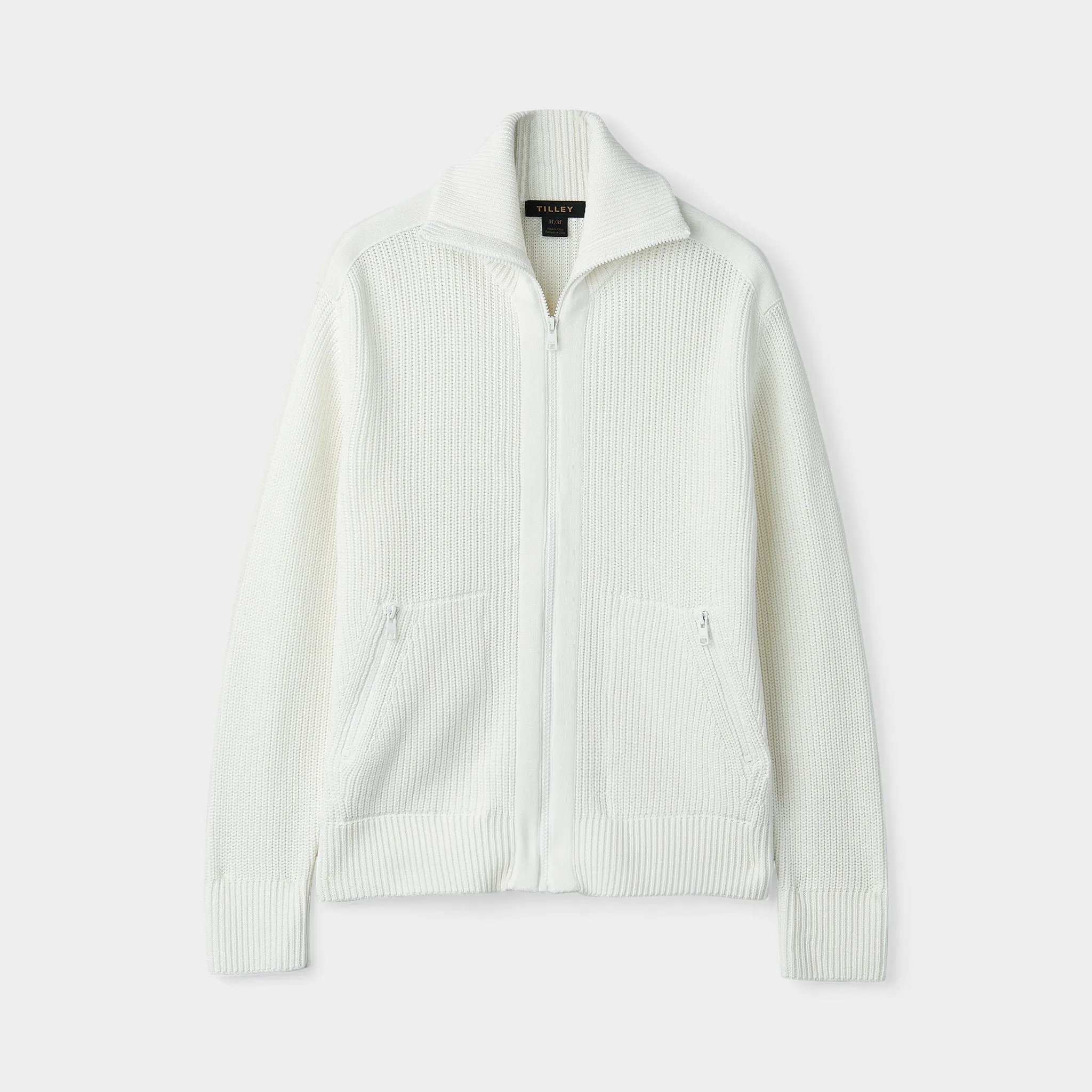 Cool Cotton Sweater Jacket