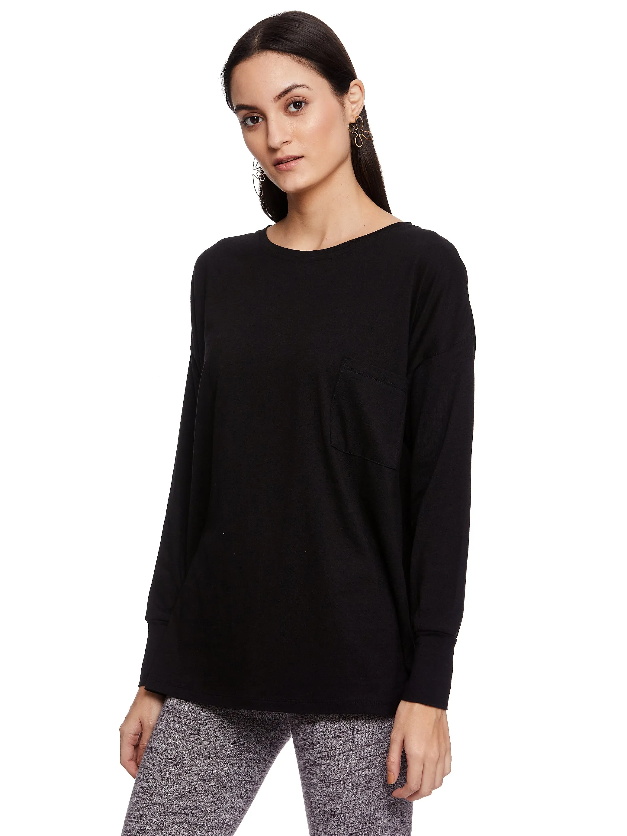 Cool Everybody Long Sleeve Tee (Black)