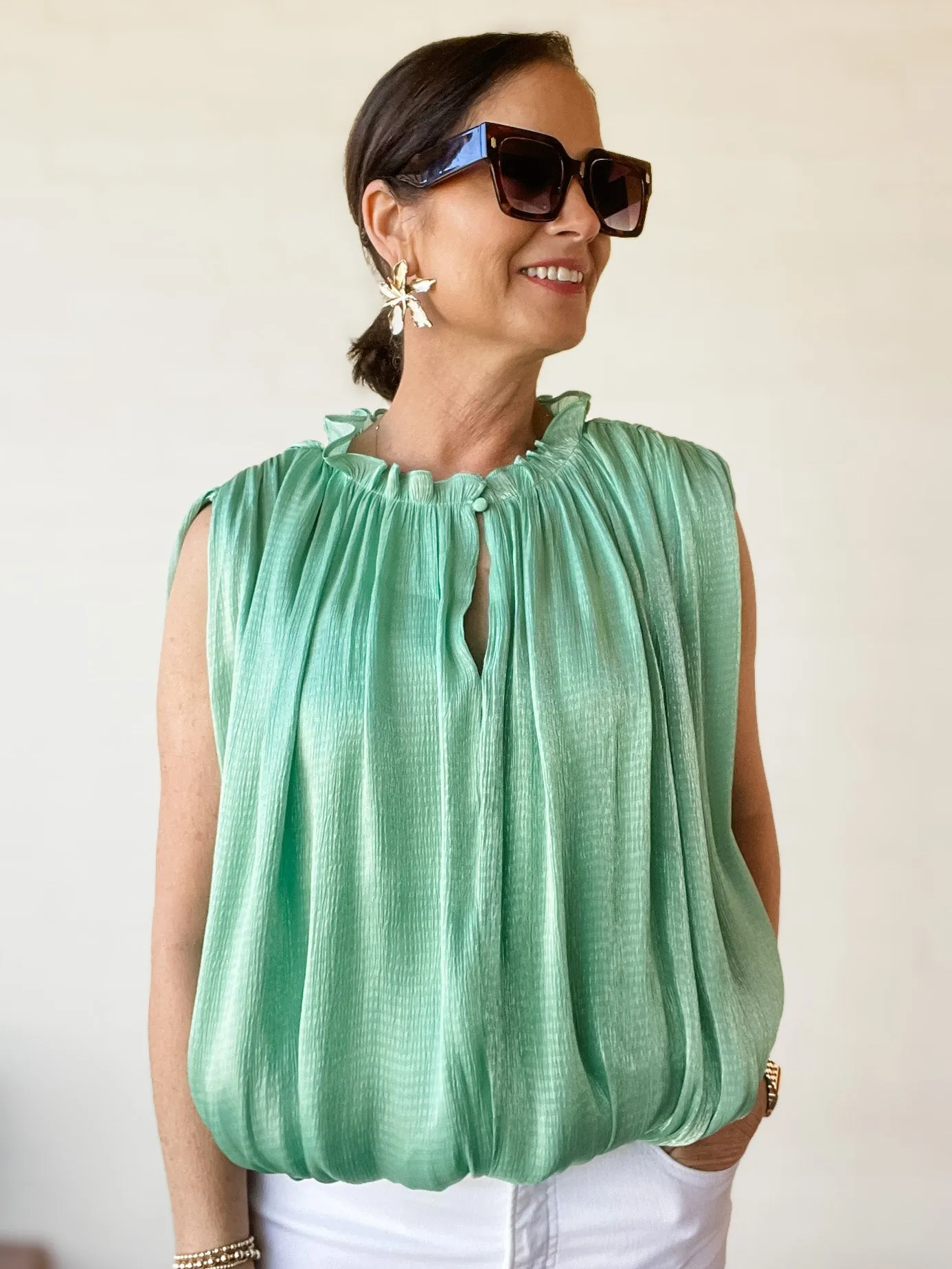 Cool Green Top