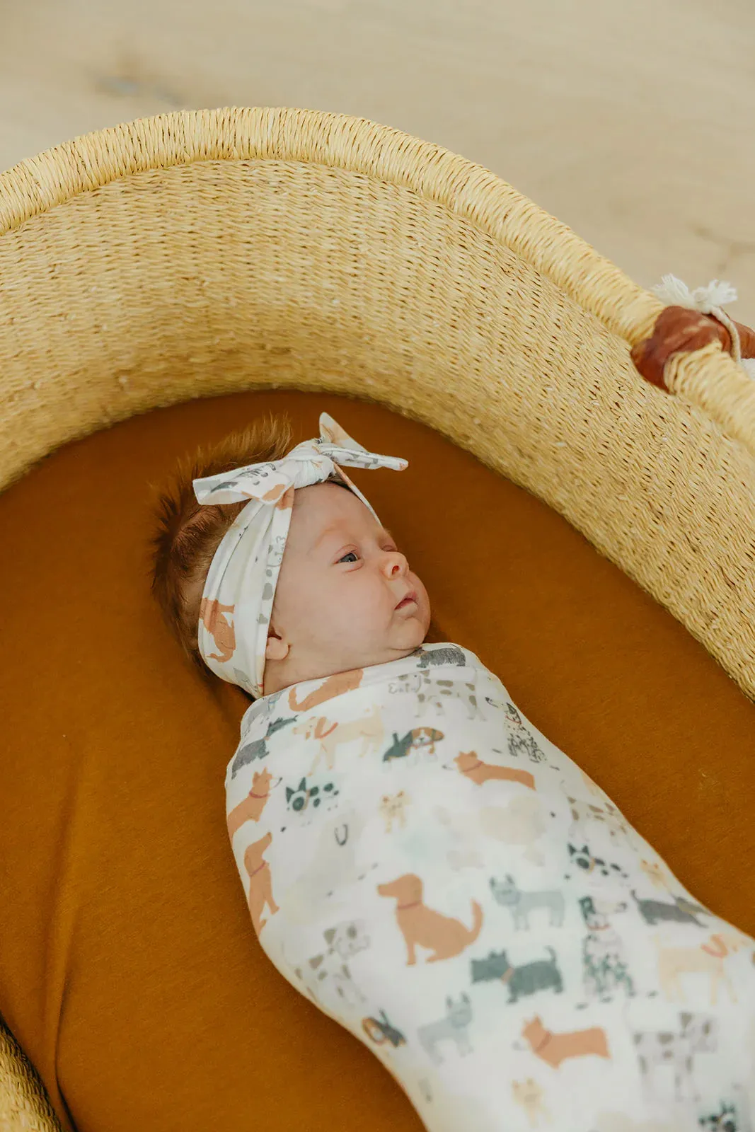 Copper Pearl - Swaddle Blanket - Rufus