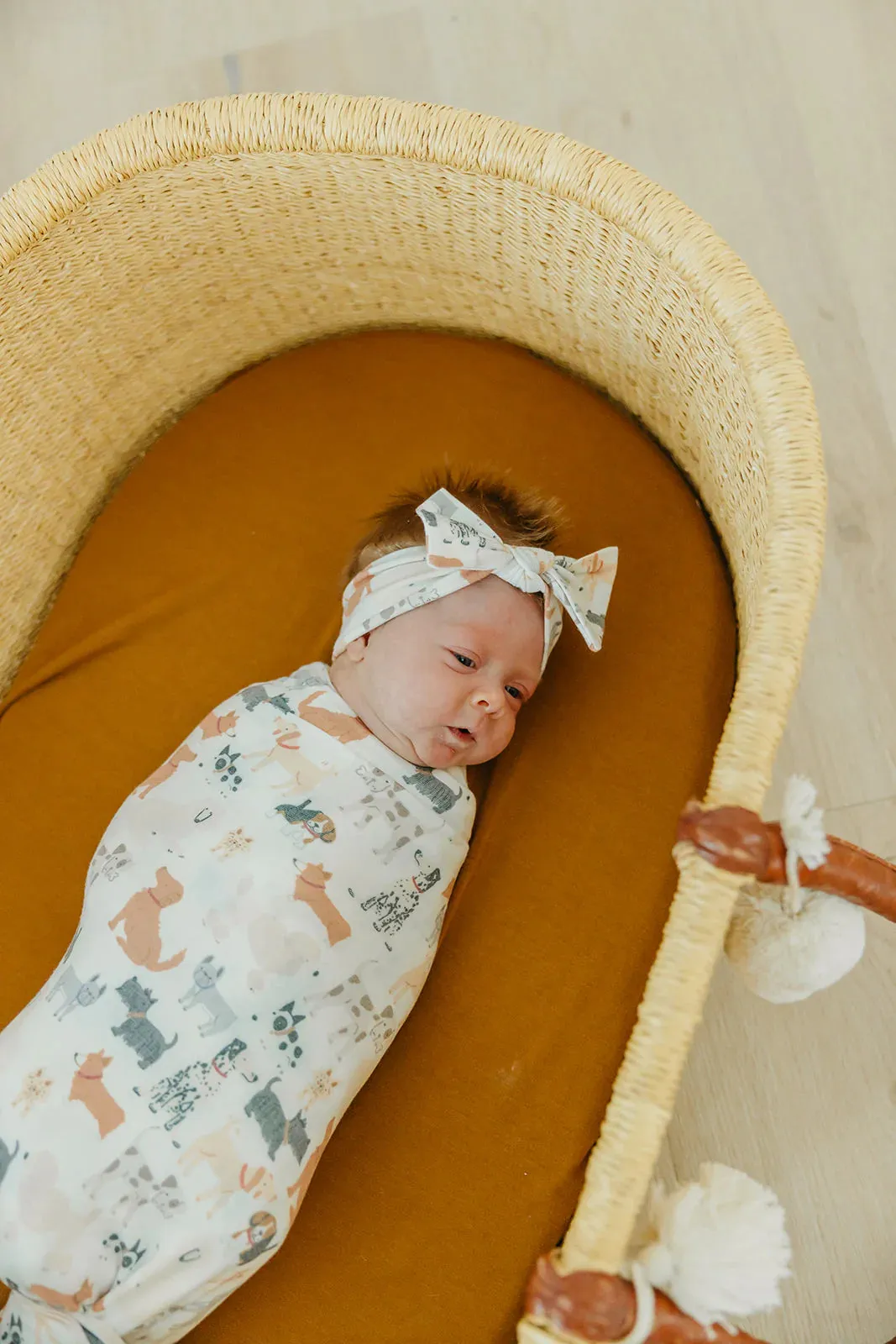 Copper Pearl - Swaddle Blanket - Rufus
