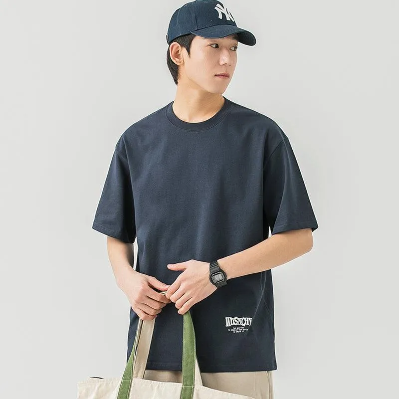 Cotton Basic Printed T-Shirt