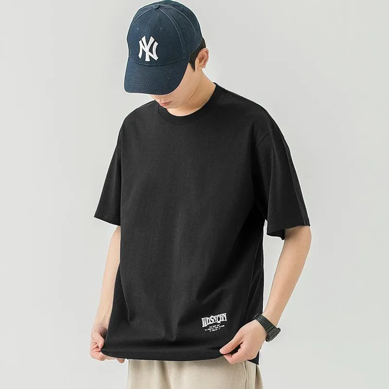 Cotton Basic Printed T-Shirt
