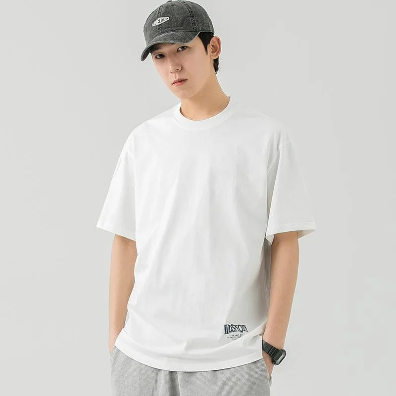 Cotton Basic Printed T-Shirt