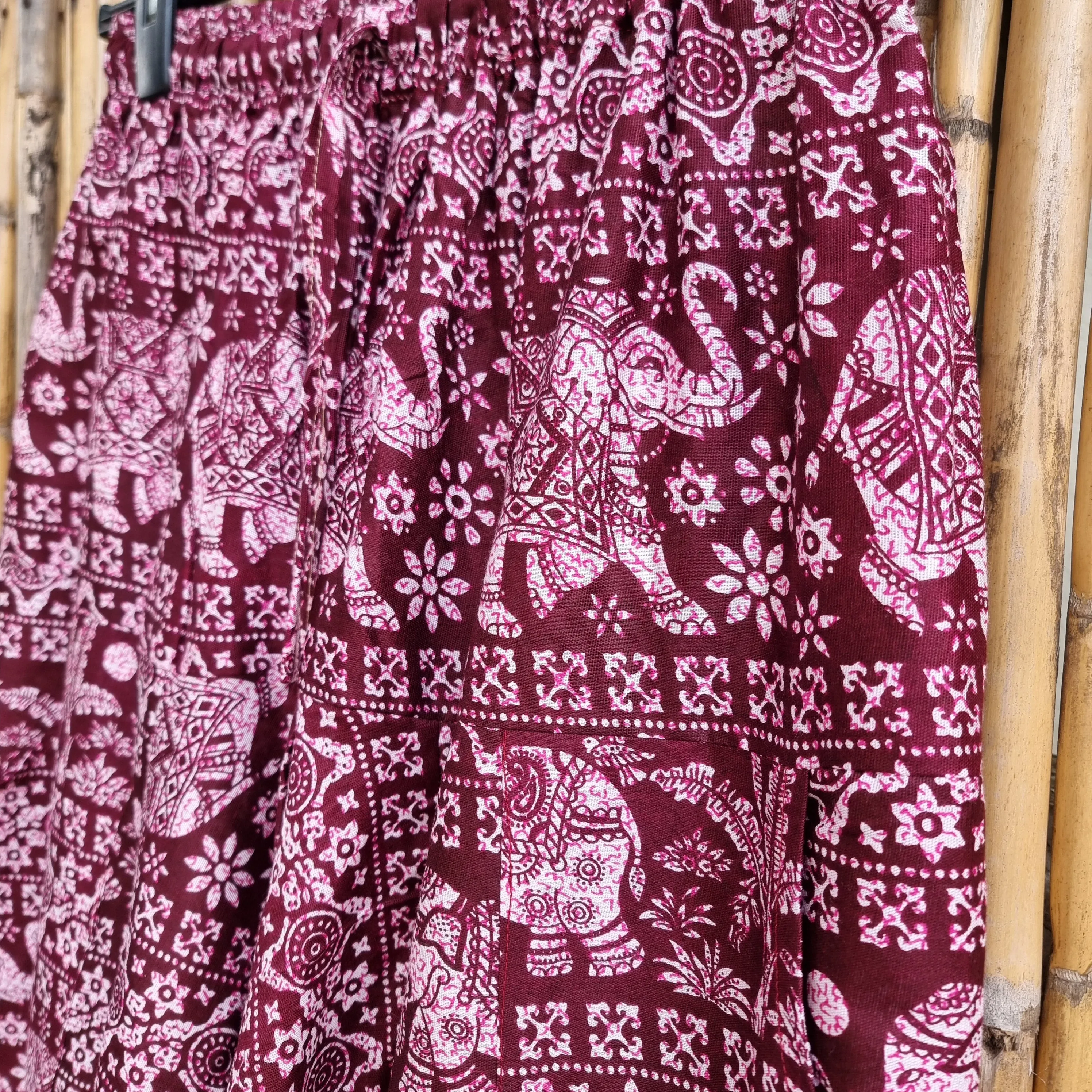 Cotton Elephant Alibaba Pants
