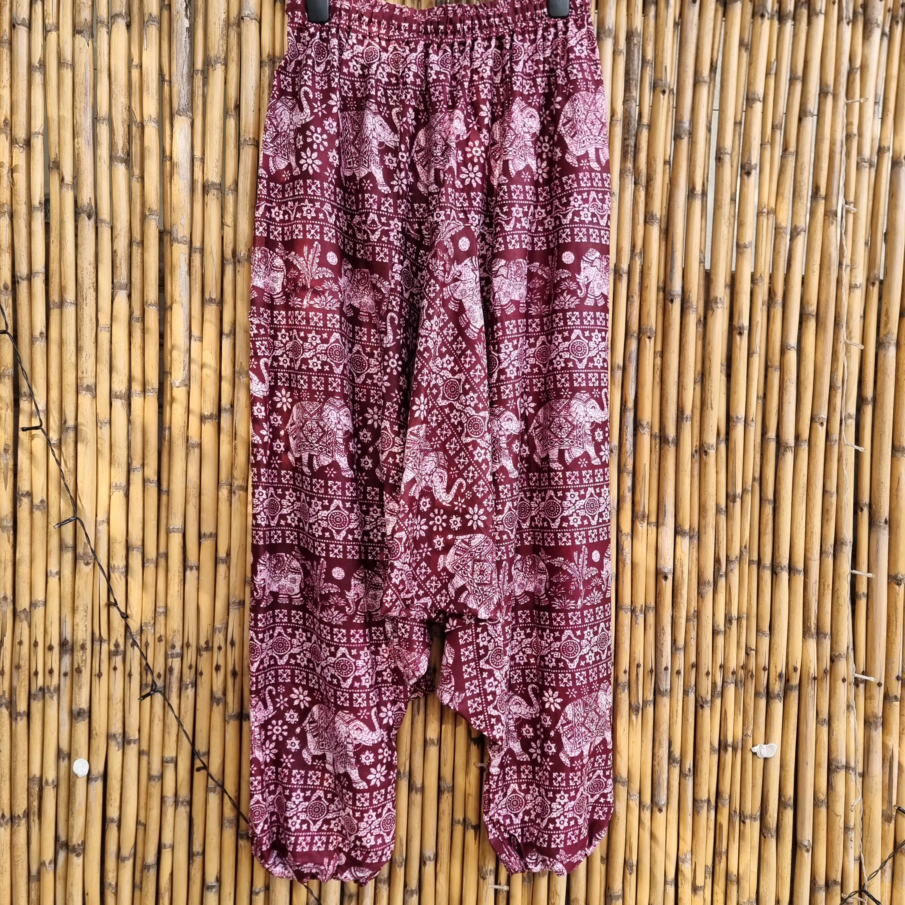 Cotton Elephant Alibaba Pants