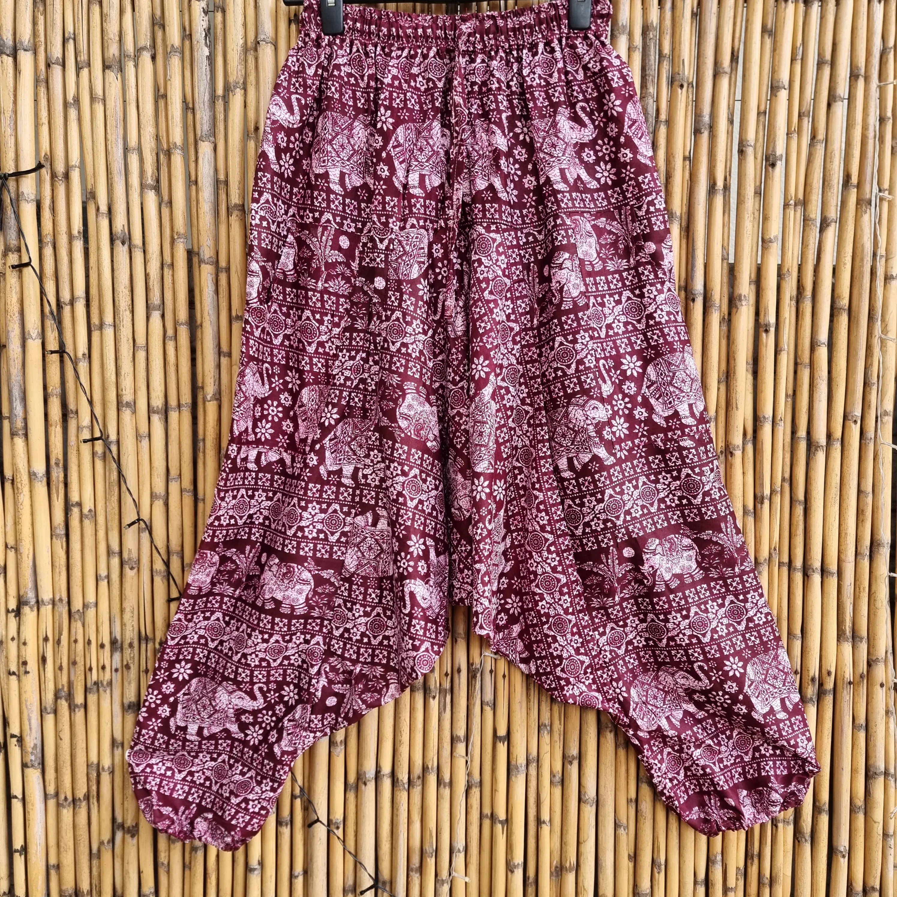 Cotton Elephant Alibaba Pants