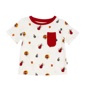 Court Culture x Kyte Baby Cloud Game Day Toddler Crew Neck Tee