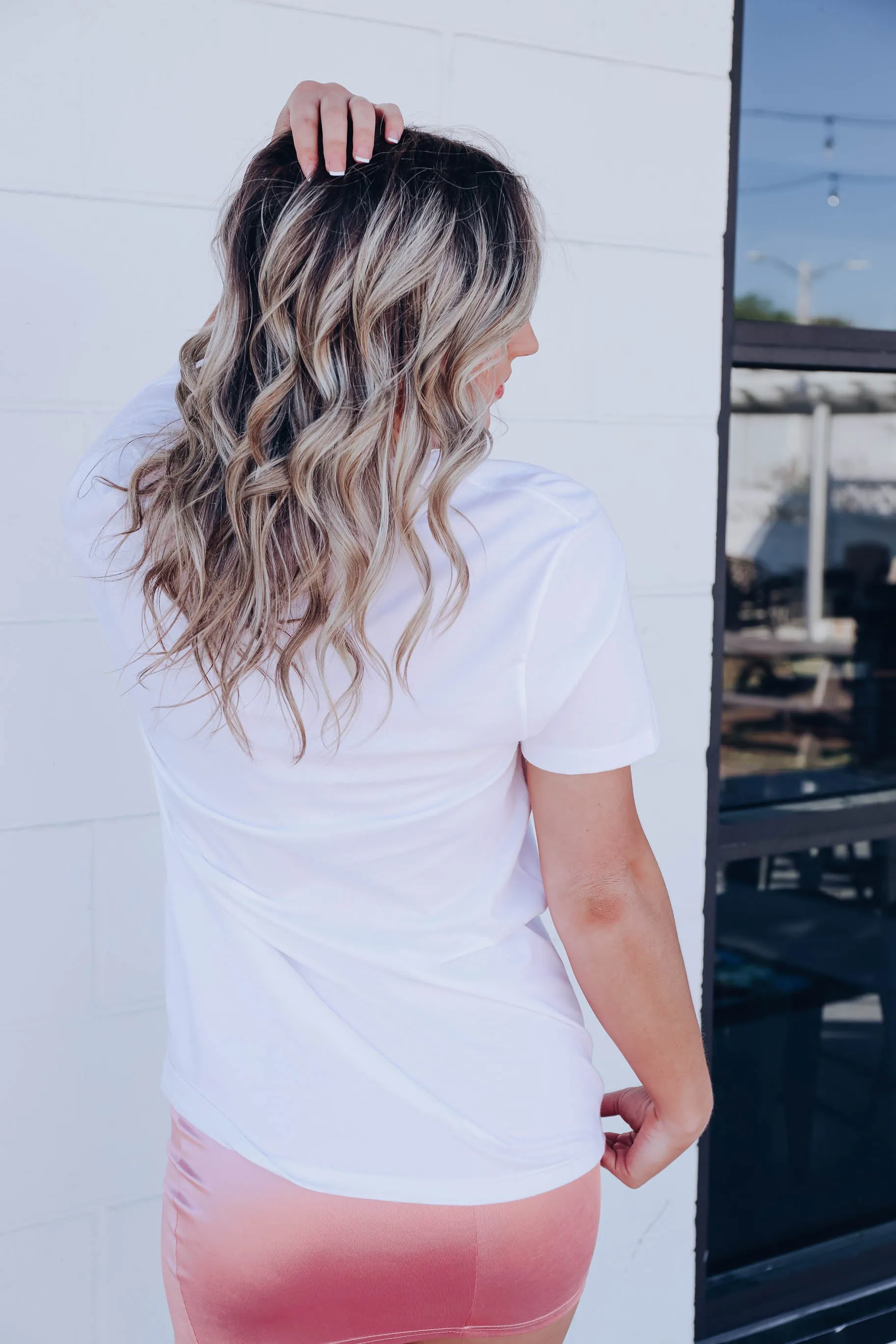 Cowgirl Graphic Tee - White