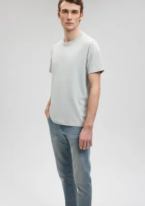 Crew Neck Grey Basic T-Shirt
