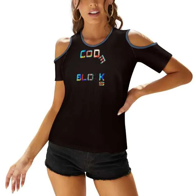 Crewneck casual solid color short sleeve-Single graph