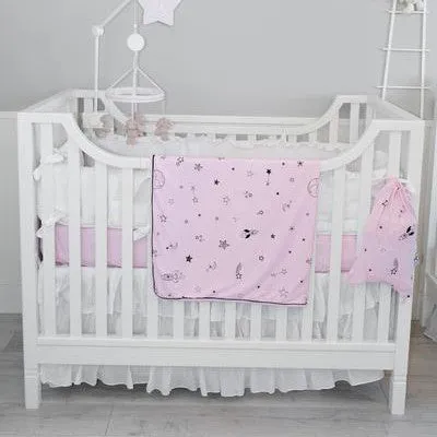 Crib Bedding Set 100% Cotton