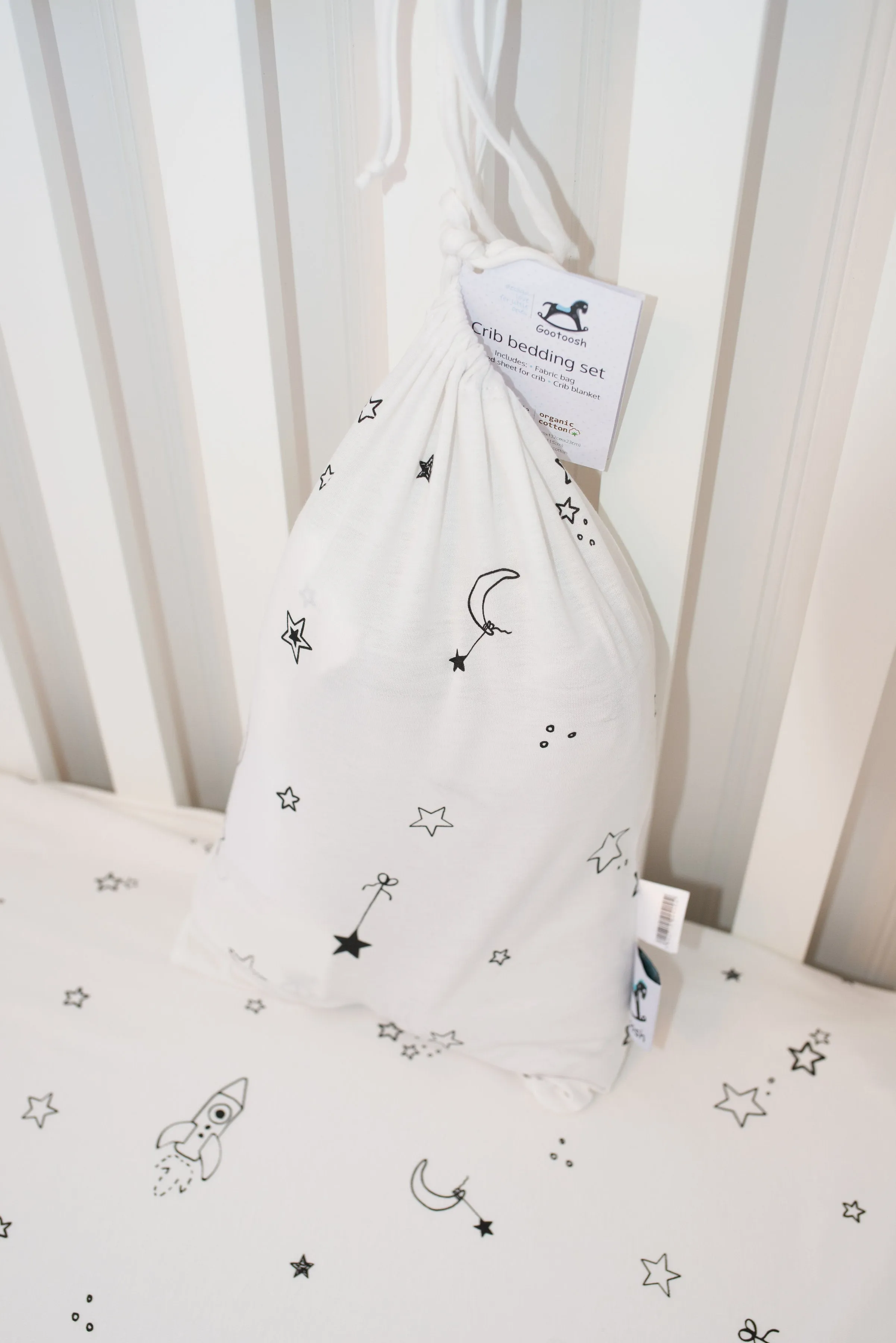 Crib Bedding Set 100% Cotton