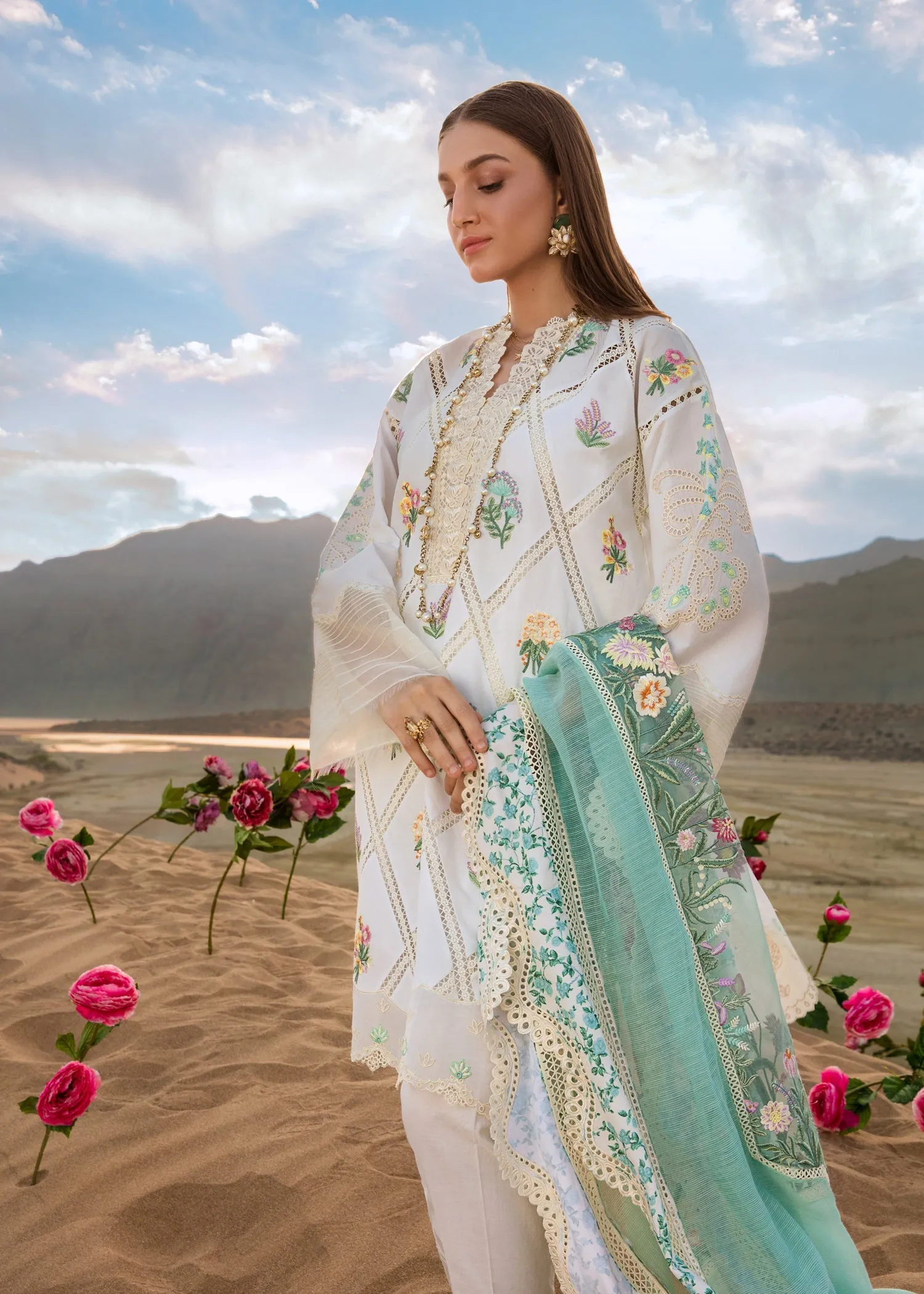 CRIMSON LAWN 2023 BY SAIRA SHAKIRA | French Summer