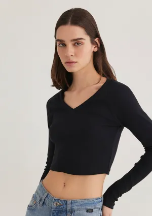 Crop Basic T-shirt