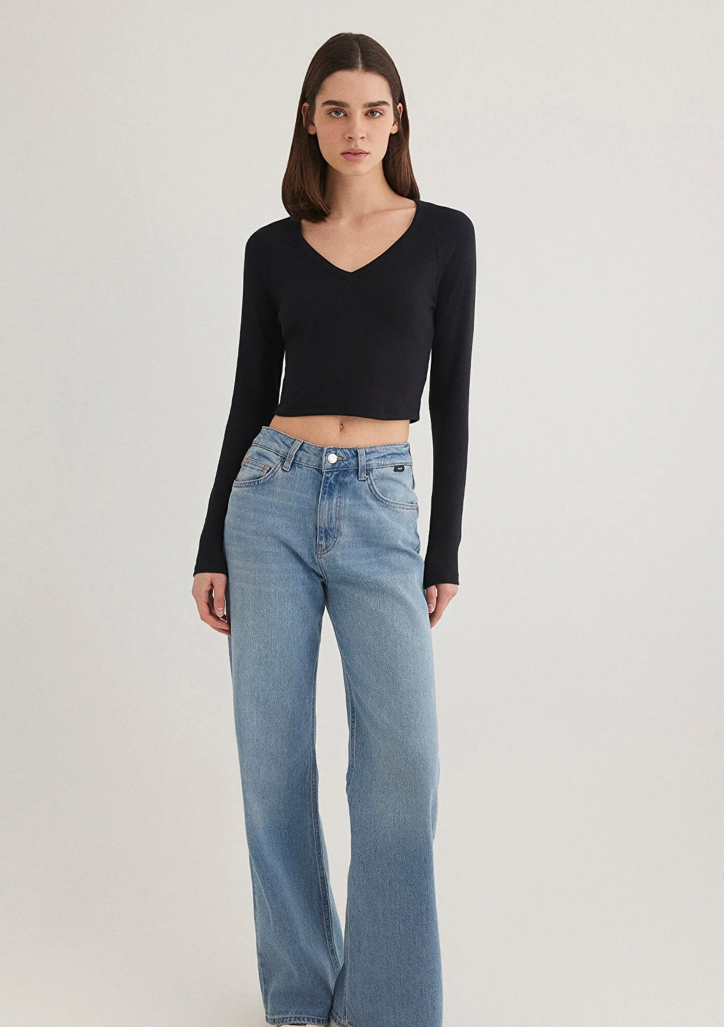 Crop Basic T-shirt