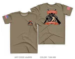 CUSTOM 2/63rd CEC-I Core Men's SS Performance Tee - zbzBR9