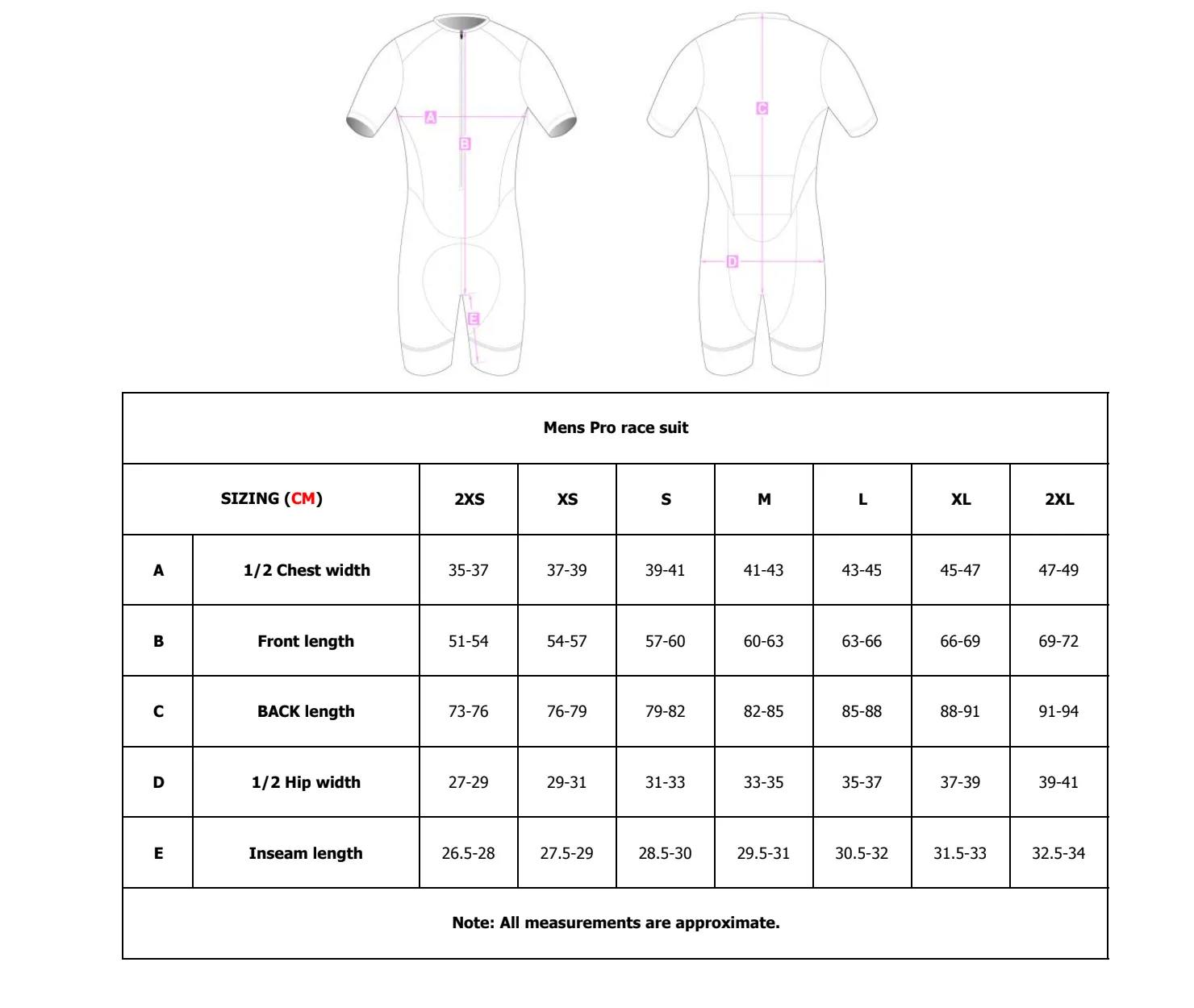 Custom Tri Suit (Woven) - Perth Tri Club