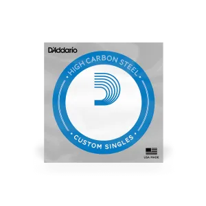 D'Addario Plain Steel Single Guitar Strings