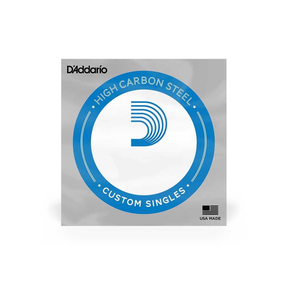 D'Addario Plain Steel Single Guitar Strings