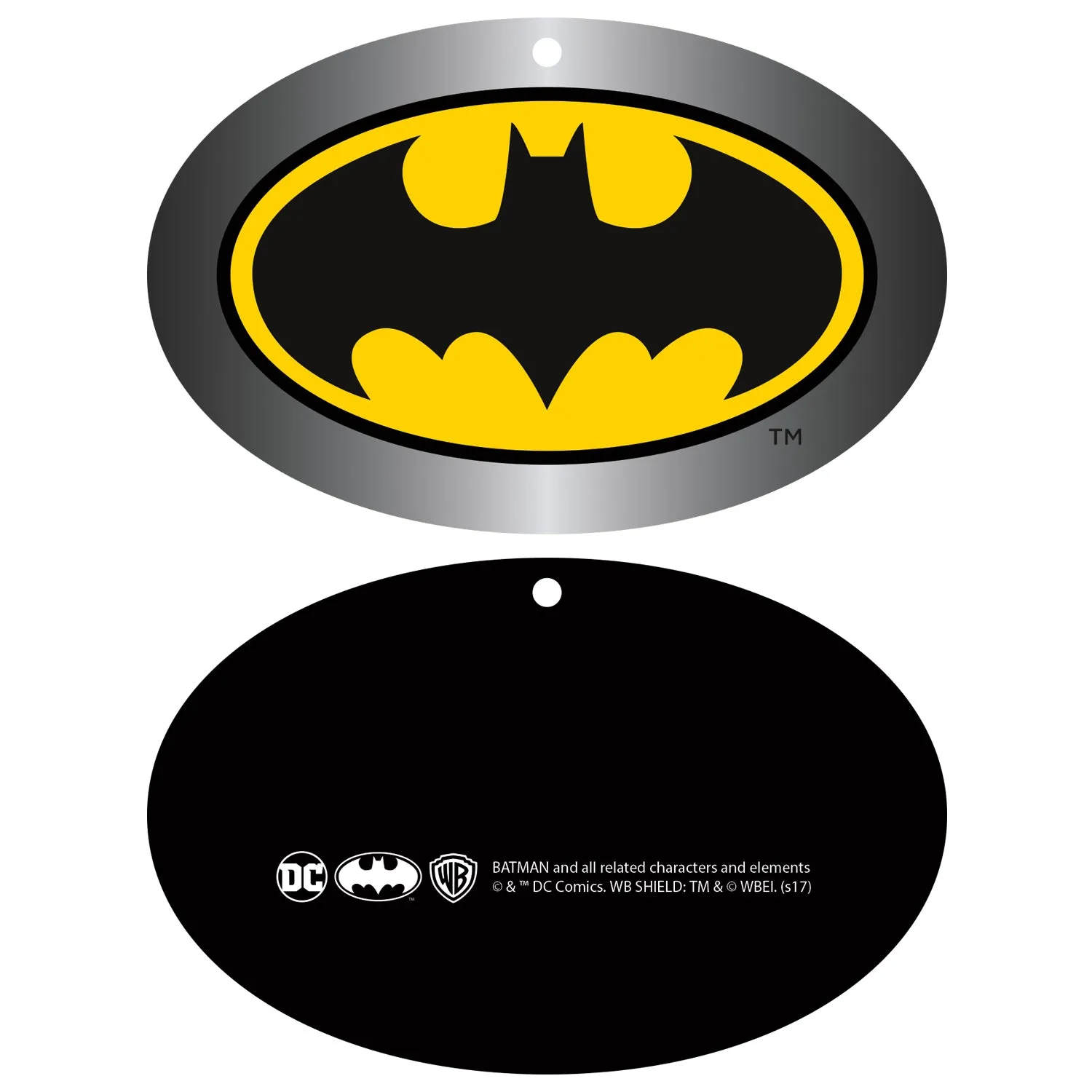 DC Comics Batman Text Every Day Official Men's T-Shirt (Black)