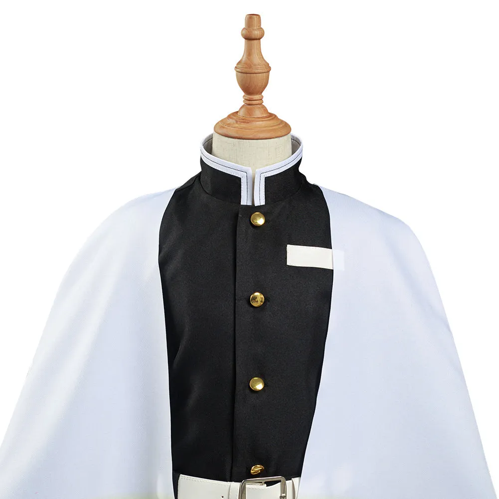 Demon Slayer: Kimetsu no Yaiba Halloween Carnival Suit Rengoku Kyoujurou Cosplay Costume Kids Children Coat Pants Cloak Outfits