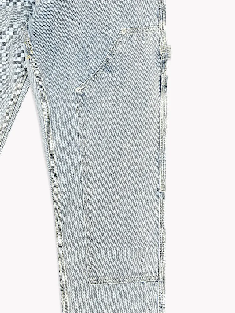 Denim Carpenter Pants-Light Wash