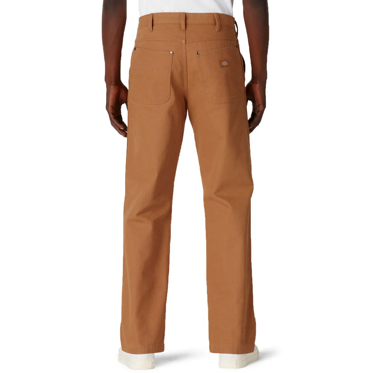 Dickies Double Front Duck Pants - Stonewashed Brown Duck