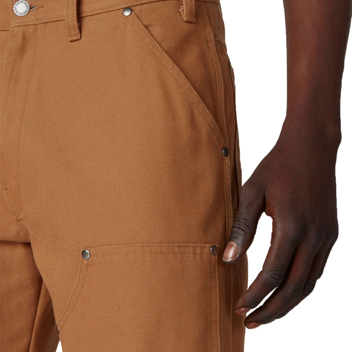 Dickies Double Front Duck Pants - Stonewashed Brown Duck