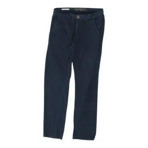 Diesel Mens Chino Trousers | Vintage Navy Classic Slim Designer Slacks Pants