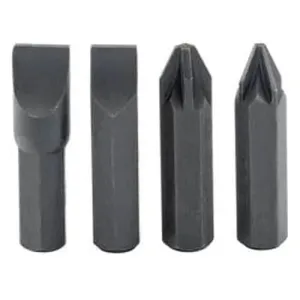 Draper 12542 Impact Screwdriver Bit Set (4 Piece) Dr-12542
