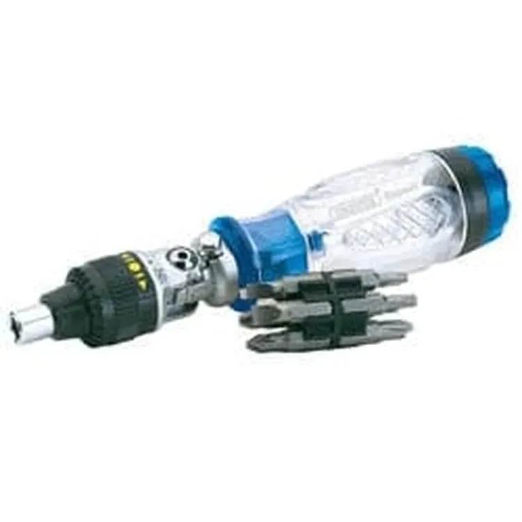 Draper Ratcheting Screwdriver And Bit Set (14 Piece) Dr-40855