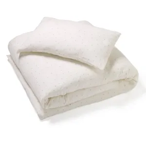 Duvet Cover Set, including Pillowcase - Taupe Rosebud