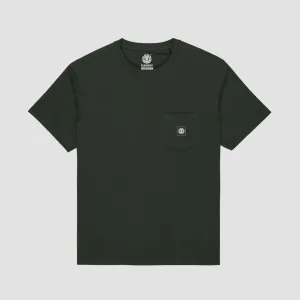 Element Icon Label Pocket T-Shirt Deep Forest