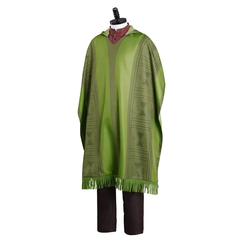 Encanto Bruno Cloak Outfits Cosplay Costume Halloween Carnival Suit