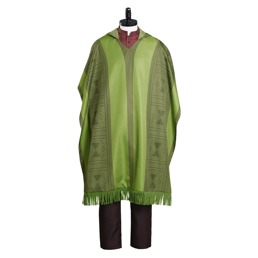 Encanto Bruno Cloak Outfits Cosplay Costume Halloween Carnival Suit