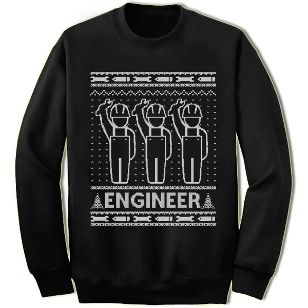 Engineer Christmas Sweatshirt