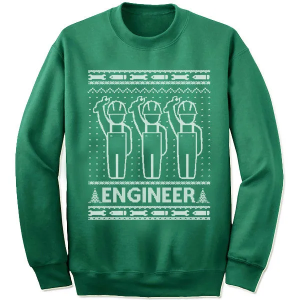 Engineer Christmas Sweatshirt