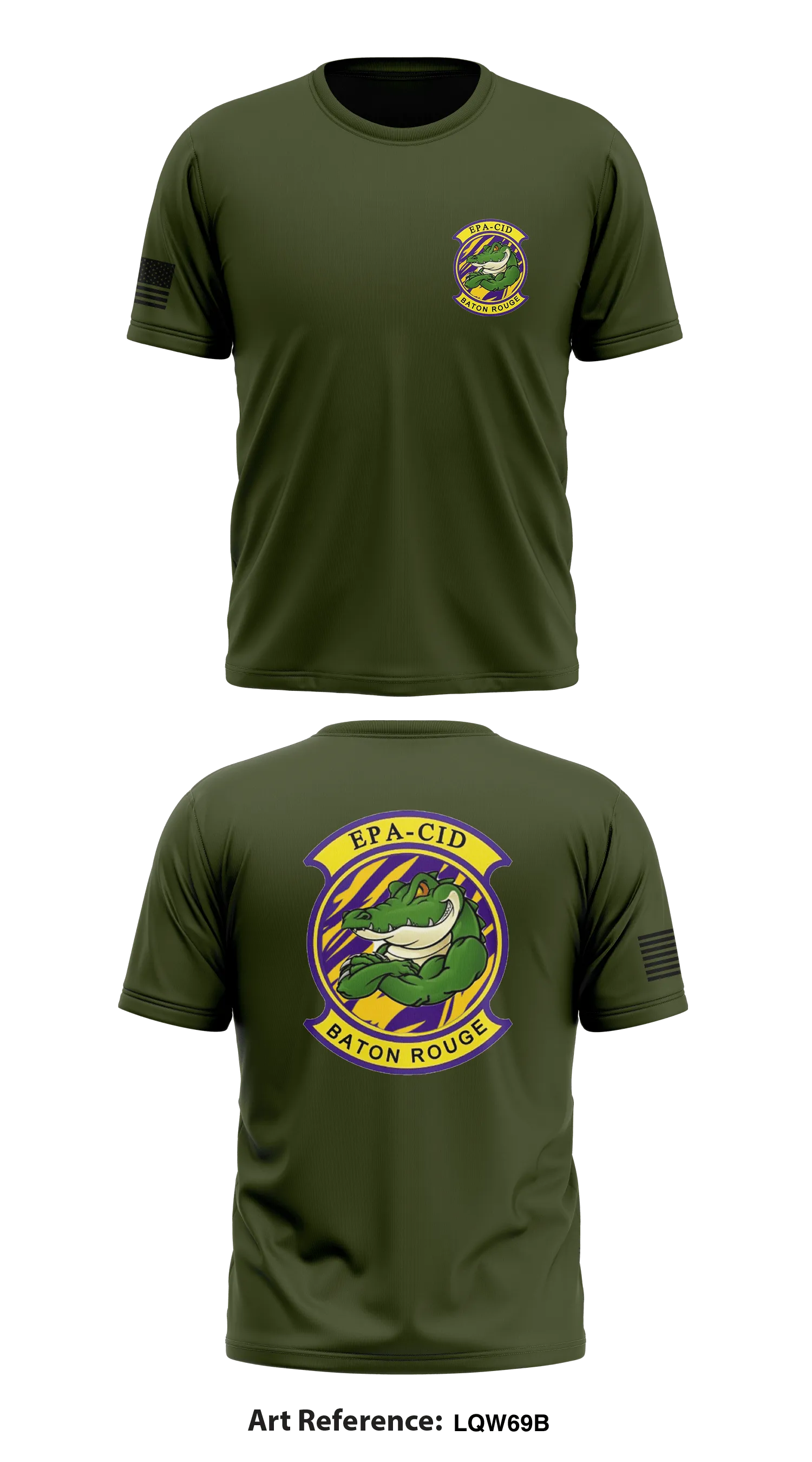 EPA-CID BATON ROUGE RESIDENT OFFICE Store 1 Core Men's SS Performance Tee - LQw69B