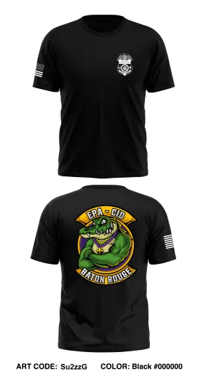 EPA-CID Baton Rouge Resident Office Store 1 Core Men's SS Performance Tee - Su2zzG