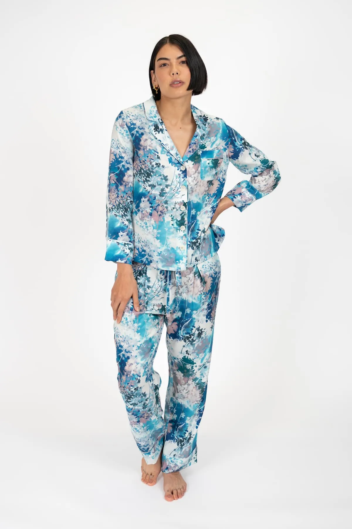 Ephemeral Bloom Pyjama Set