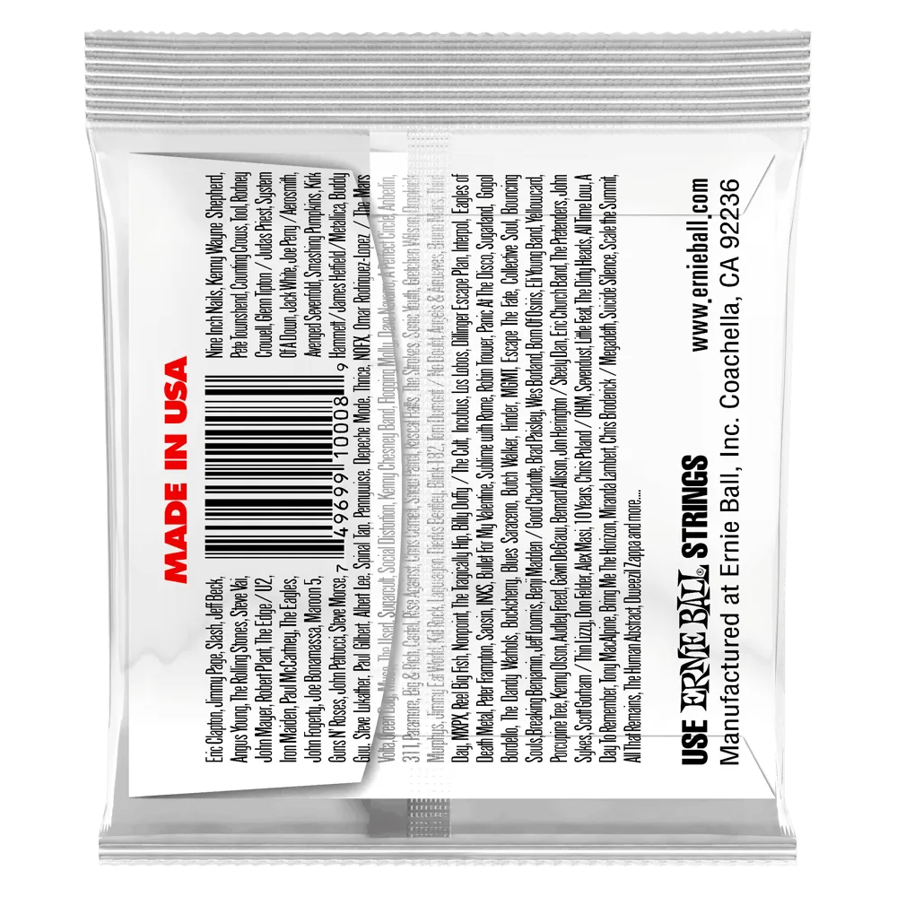 ERNIE BALL .008 SINGLE PLAIN STEEL ELECTRIC OR ACOUSTIC GUITAR STRING