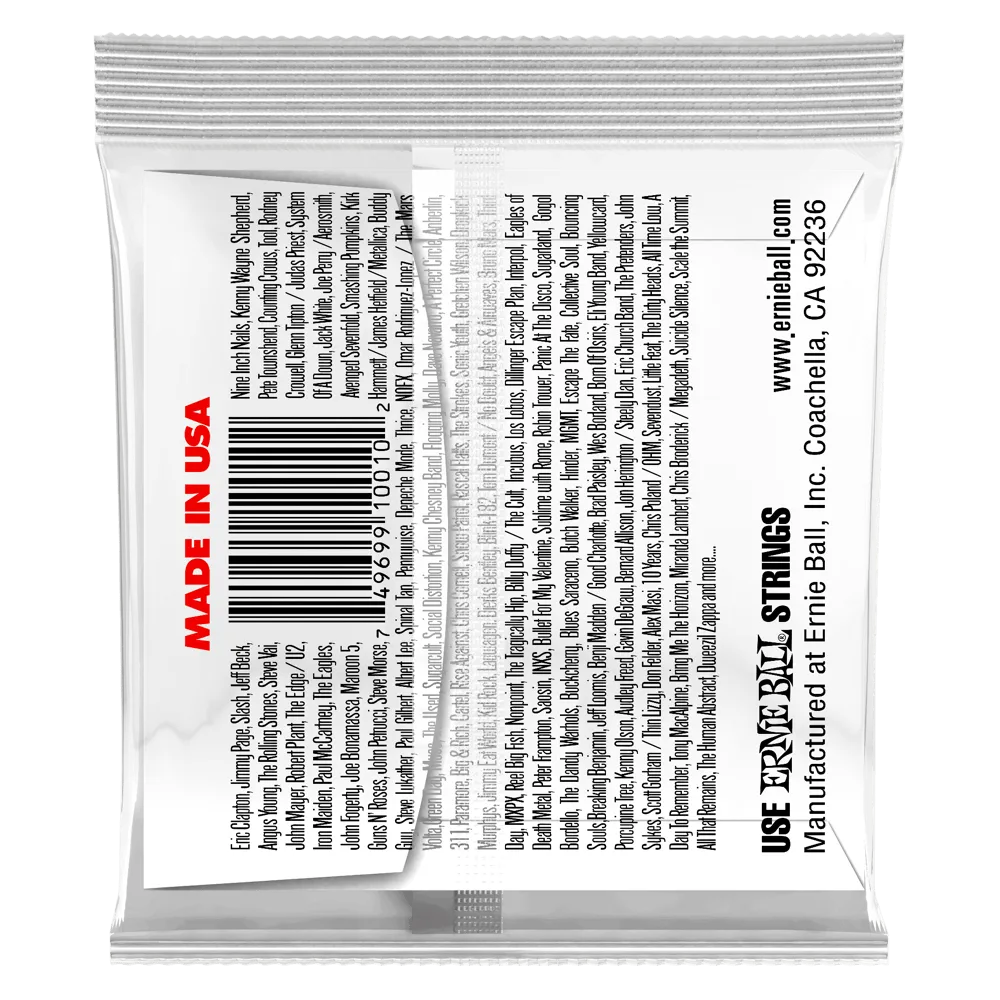 ERNIE BALL .010 SINGLE PLAIN STEEL ELECTRIC OR ACOUSTIC GUITAR STRING