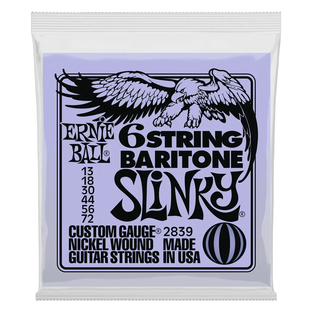Ernie Ball Baritone Electric Guitar Strings 6 13-72