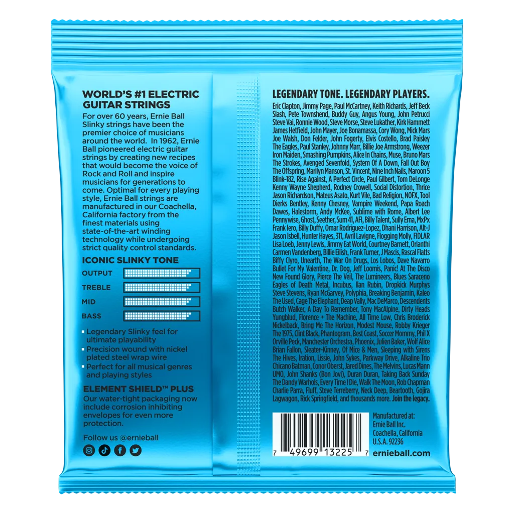 Ernie Ball Extra Slinky Guitar Strings 8-38 (3 Pack)