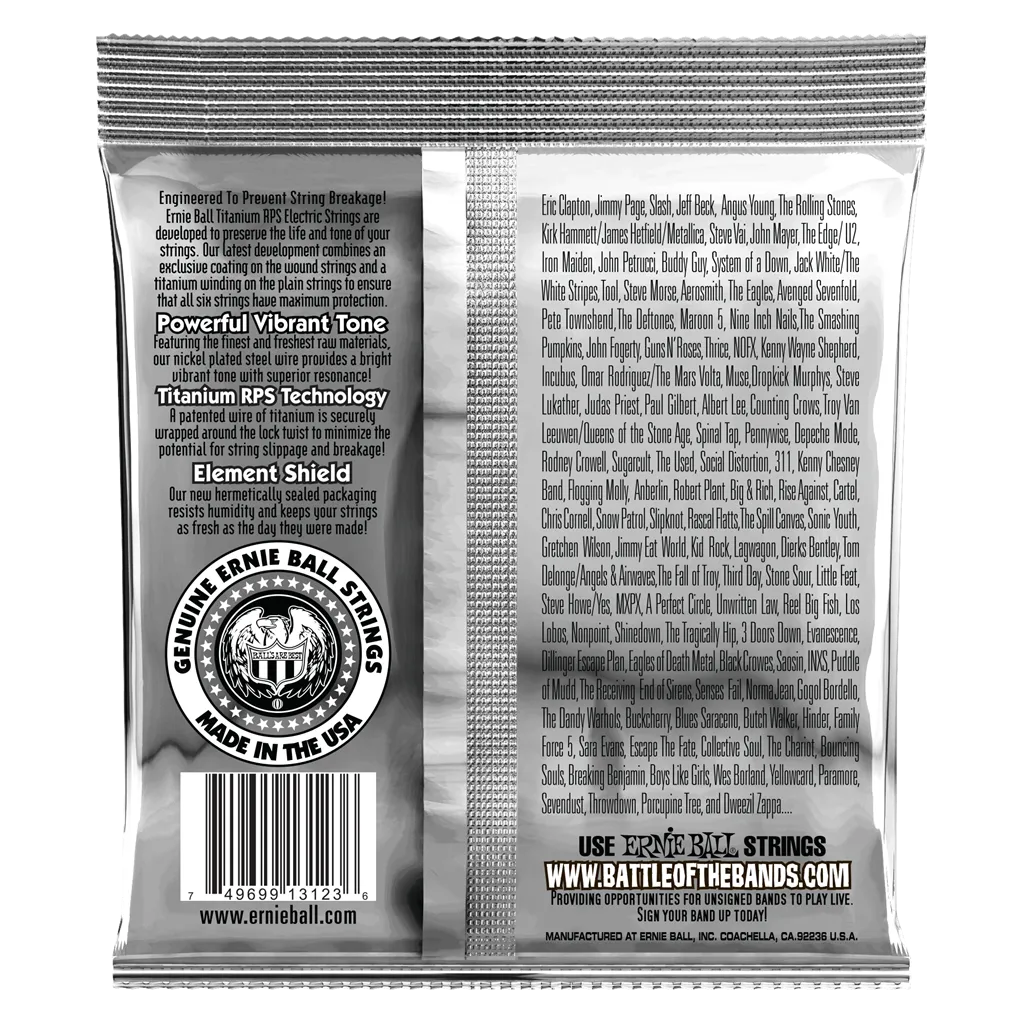 Ernie Ball Super Slinky Coated Electric Guitar Strings 9-42