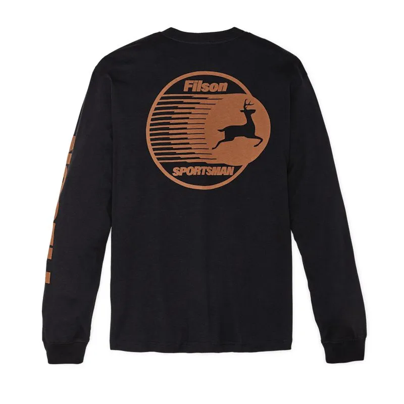 Filson Long Sleeve Frontier Graphic T-Shirt