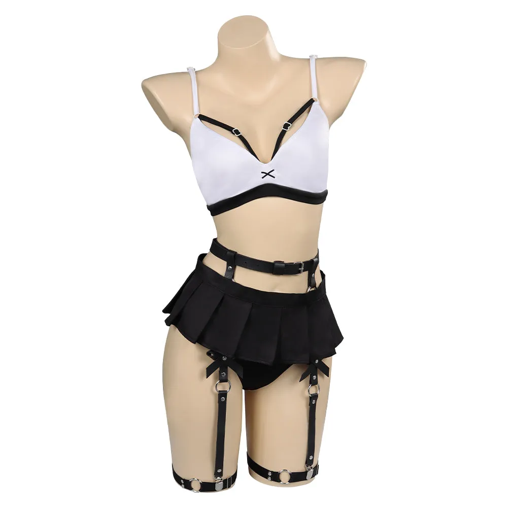 Final Fantasy Tifa Lockhart Sexy Lingerie Cosplay Costume Halloween Carnival Suit