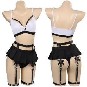 Final Fantasy Tifa Lockhart Sexy Lingerie Cosplay Costume Halloween Carnival Suit