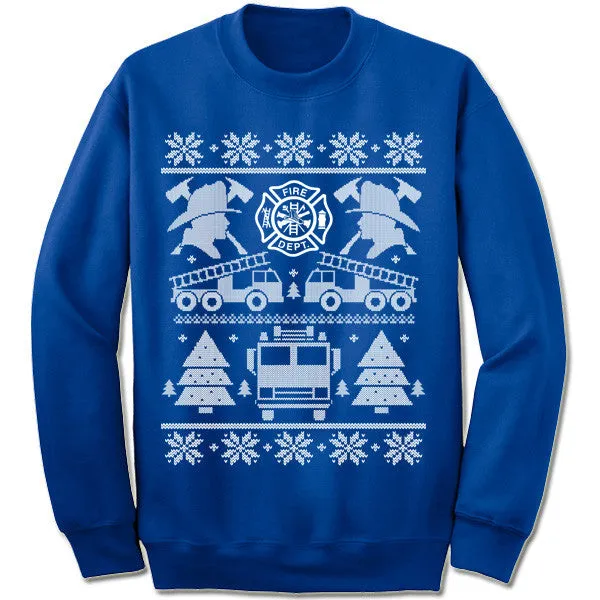 Firefighter Christmas Sweater